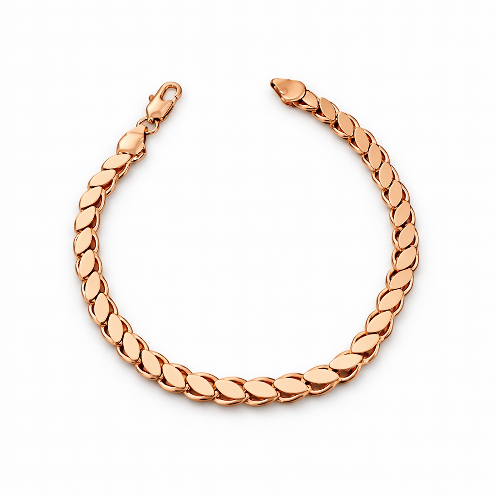 18k Gold Mariner Link Bracelet 19cm | Wholesale